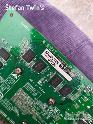 Видео карта Nvidia GeForce Leadtek WinFast GT220 HDMI 1024MB GDDR3 128bit PCI-E, снимка 11 - Видеокарти - 43972168