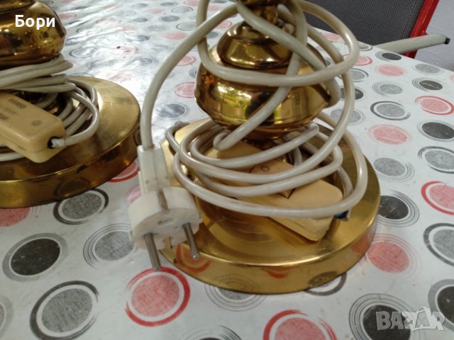 Стари нощни/настолни лампи, снимка 8 - Настолни лампи - 38166293