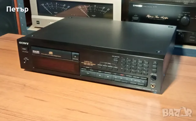 Sony CDP-991 (wooden side panels), снимка 4 - Ресийвъри, усилватели, смесителни пултове - 49292533