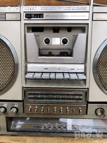 💥 450лв-Радиокасетофон AKAI AJ 500 FL , снимка 9 - Радиокасетофони, транзистори - 52593941