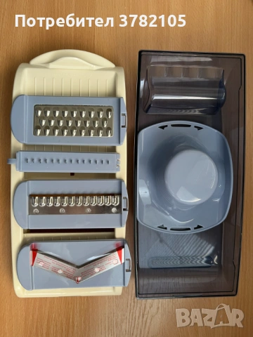 Продавам ново многофункционално ренде Lurch с четири резачки, снимка 2 - Аксесоари за кухня - 53028437