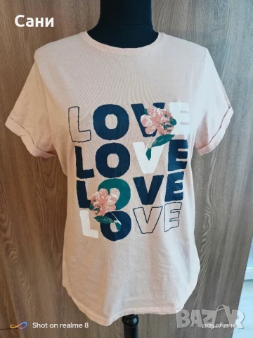 Тениска с син октопод, снимка 5 - Тениски - 51119632