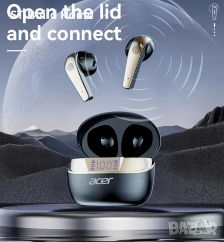 🎧 Acer TWS Безжични Слушалки | Силен Бас • HIFI Dolby Audio • Шумопотискане | STBuildHome🎧, снимка 7 - Bluetooth слушалки - 52403393