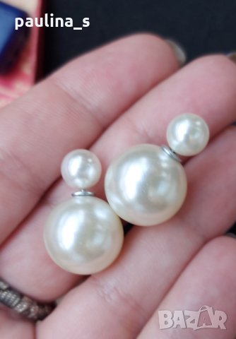 Бижута / Обеци с перли - топки, обеци с камъни и обеци на щифт , снимка 3 - Обеци - 33375481