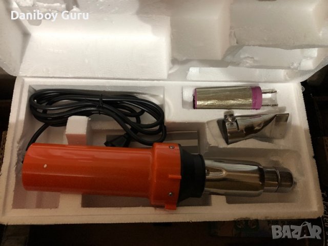 Ръчна машина за заваряване с горещ въздух с регулируема температура Уред заваряване на пластмаса, снимка 4 - Други инструменти - 38494801