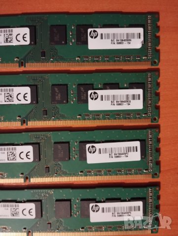 DDR3 32Gb - (4 x 8Gb) Micron 1600MHz PC3-12800, снимка 3 - RAM памет - 44070656