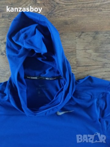 Nike Dri-Fit Element - страхотно мъжко горнище , снимка 4 - Спортни дрехи, екипи - 36908420