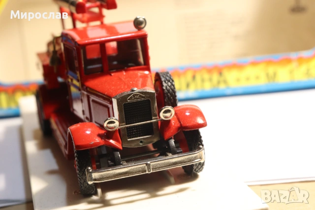 1/43 ЗИС СССР ПОЖАРНА КАМИОН КОЛИЧКА МОДЕЛ, снимка 5 - Колекции - 53464691