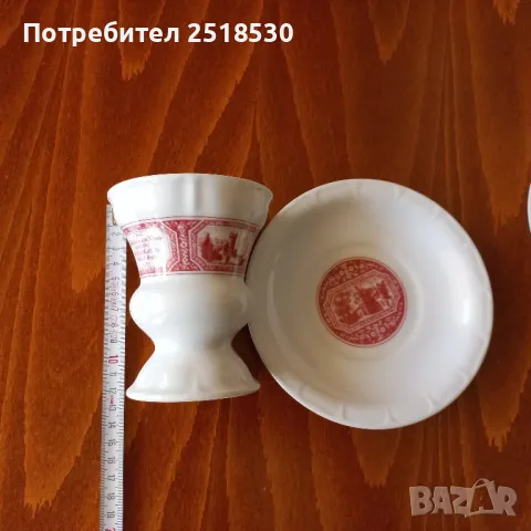 Комплект порцеланови чаши Henrich , снимка 5 - Чаши - 49345186