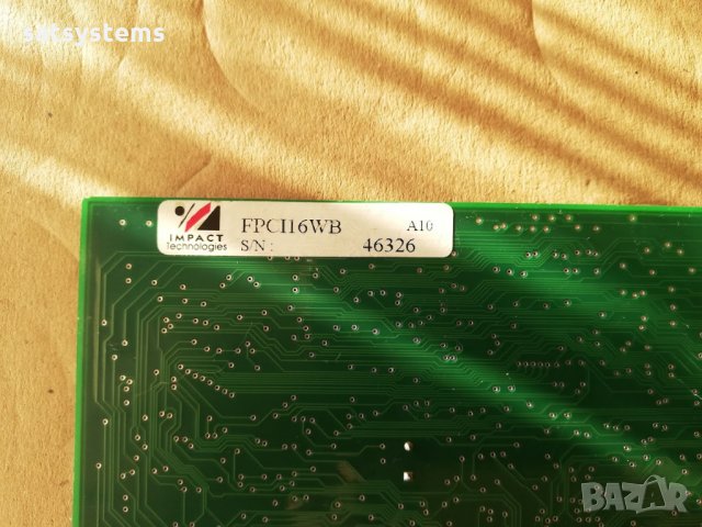 WINCOR NIXDORF IMPACT TECNOLOGIES FPCI16WBA Multi Port ATM PCI Card, снимка 9 - Други - 35429688