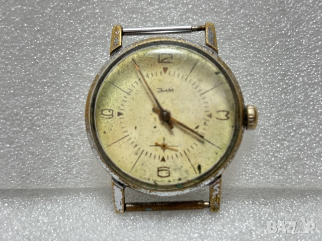 Работещ! Мъжки механичен Часовник "ЗИМ" СССР