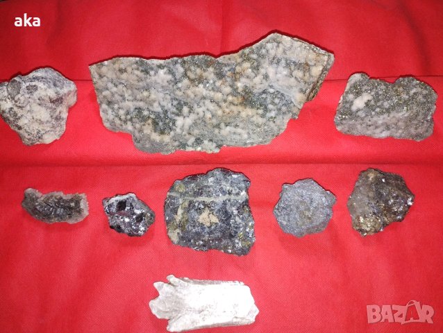 Руда минерали сувенири 9 броя, снимка 14 - Декорация за дома - 43441480