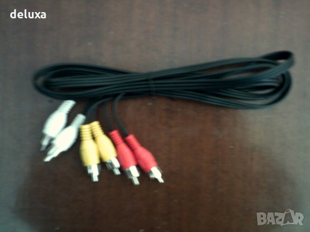 Аудио видео кабел чинчове 3RCA 3RCA