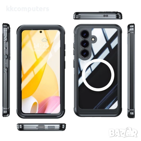Samsung Galaxy S25 5G Metal Frame/ HD Tempered Glass/ MagSafe Калъф и Протектор, снимка 4 - Калъфи, кейсове - 51417670
