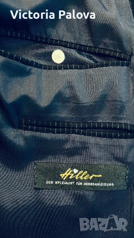 Елегантен класически костюм HILLER за официални поводи, снимка 7 - Костюми - 53565747