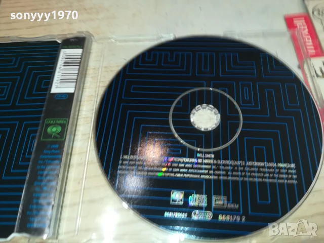 WILL SMITH CD 0607251756, снимка 4 - CD дискове - 50928598