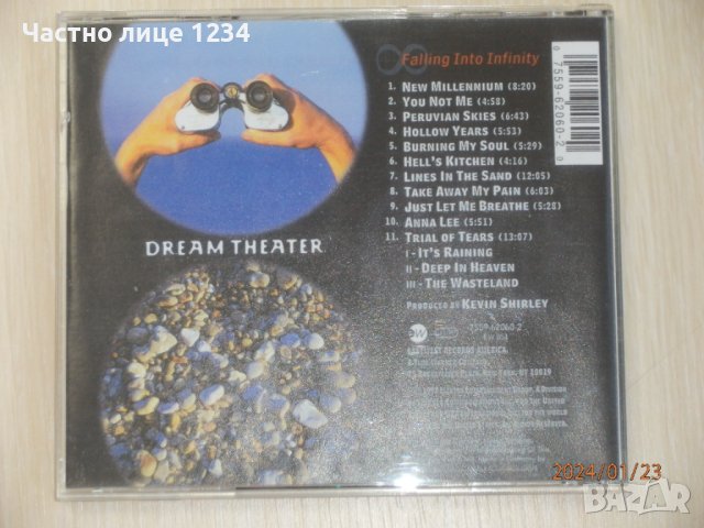Dream Theater - Falling Into Infinity - 1997, снимка 2 - CD дискове - 43938738