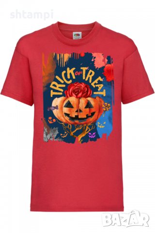 Детска тениска Halloween 10,Halloween,Хелоуин,Празник,Забавление,Изненада,Обичаи,, снимка 3 - Детски Блузи и туники - 38156662