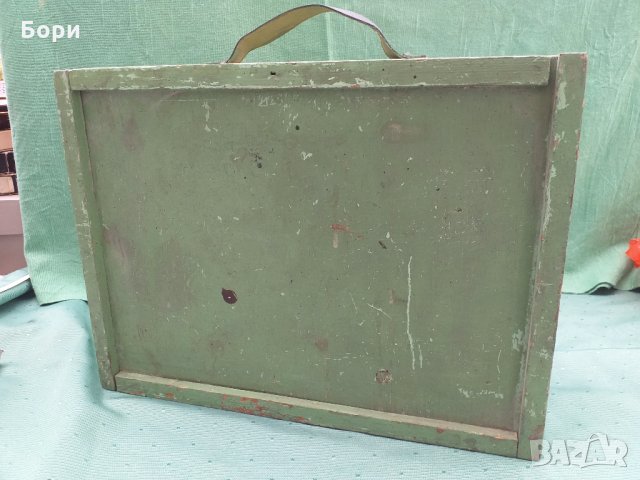 Стар дървен куфар кутия, снимка 8 - Куфари с инструменти - 32670860