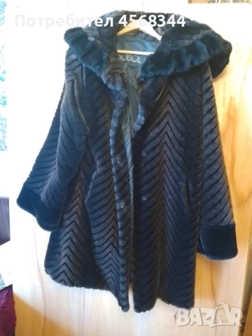 дамско кожено палто