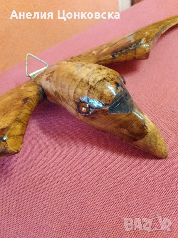 Орел от дърво за стена, снимка 1