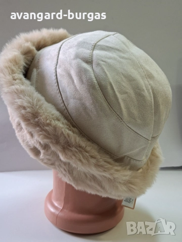 325 Дамска шапка лукс - калпак , снимка 3 - Шапки - 52530106