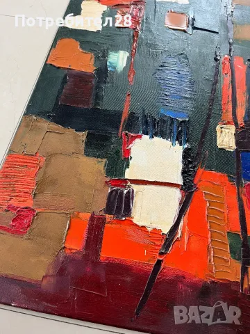 Руслан Лозев - интересна картина 2011 г., снимка 7 - Картини - 49210517