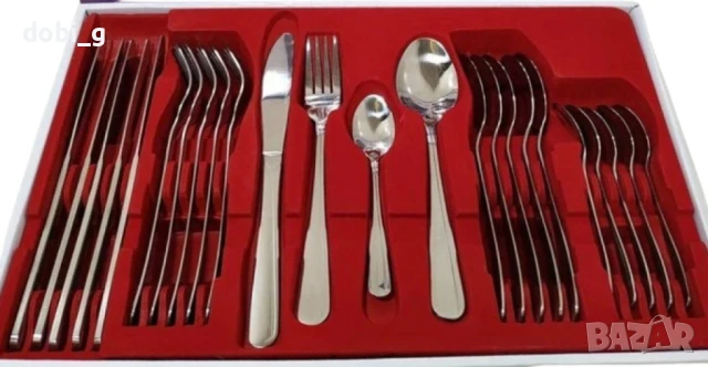 Прибори за хранене, 24ч., Bohmann, неръждаема стомана, снимка 1