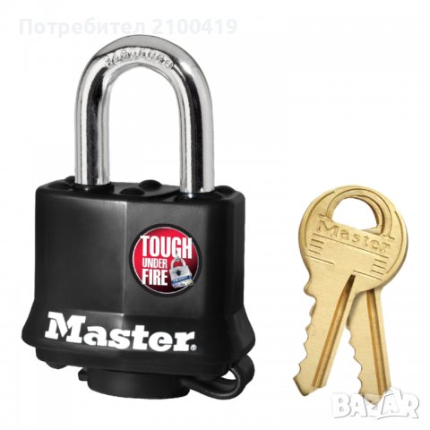 Катинар Master lock за огради, складове, помощни помещения