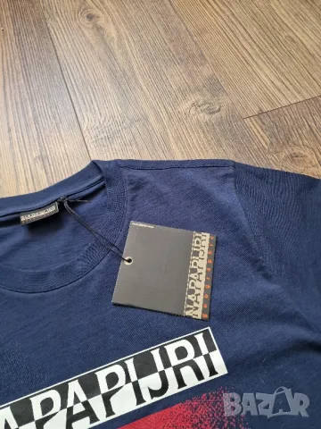 Страхотна мъжка тениска NAPAPIJRI размер S M L XL 2XL , снимка 4 - Тениски - 49420852