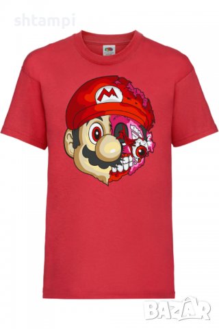 Детска тениска Mario Zombie 5,Игра,Изненада,Подарък,Празник,Повод, снимка 9 - Детски тениски и потници - 37436052