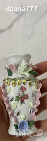 Красива ретро ваза Германия, снимка 5 - Антикварни и старинни предмети - 49606097