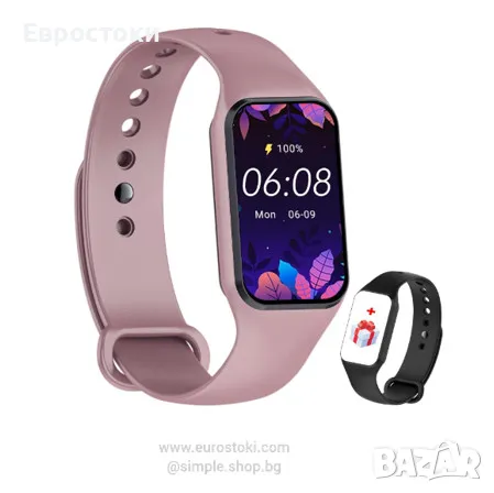 Смарт часовник IOWODO, монитор на здраве, фитнес тракер