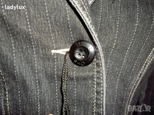 Street One, Ново Дънково Сако, 78% Памук, Размер S. Код 810, снимка 11 - Сака - 26975600