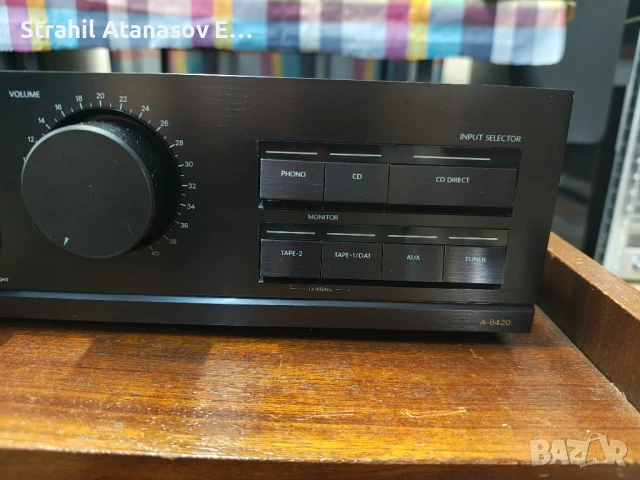 Onkyo A-8420 Стерео Усилвател , снимка 6 - Ресийвъри, усилватели, смесителни пултове - 51151458