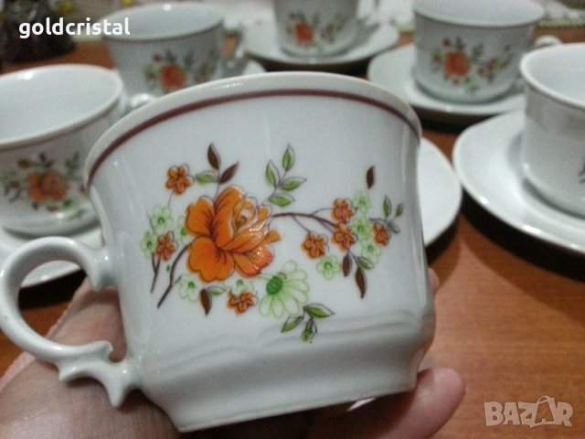 Стар български порцелан чаши за чай , снимка 6 - Антикварни и старинни предмети - 43689936