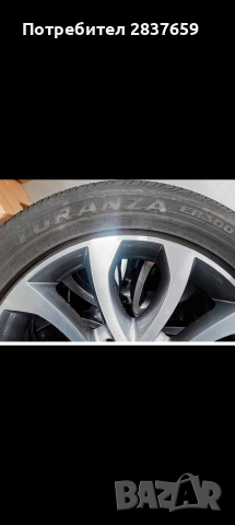 Оригинални джанти за Нисан JUKE-17 цола , снимка 2 - Гуми и джанти - 52862835