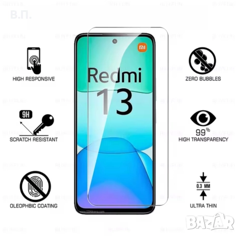Xiaomi Redmi 13 4G 5G Screen Protector, Редми 13 4G 5G Протектор, снимка 2 - Стъкла за телефони - 52565054