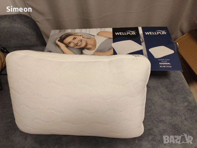 Нова Възглавница Мемори Пяна Висока - Jysk Wellpu Sogndal
