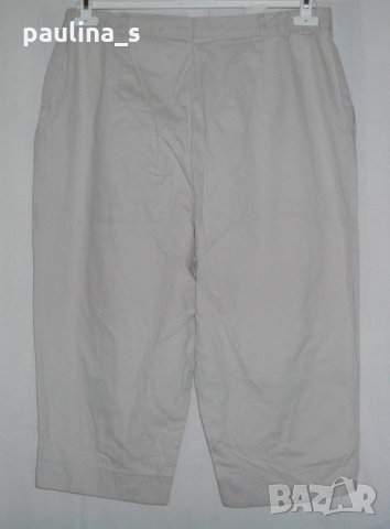 Дамски рипсени бермуди с висока талия / голям размер , снимка 4 - Къси панталони и бермуди - 26412932