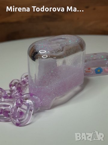 Cute кейс за airpods с движещ се боркат, снимка 6 - Калъфи, кейсове - 35213042