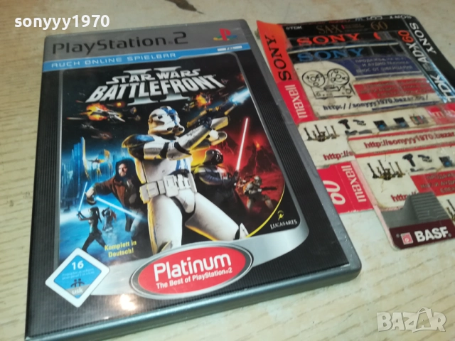 SONY PS2 GAME-STAR WARS 2711250928, снимка 3 - Игри за PlayStation - 52557460