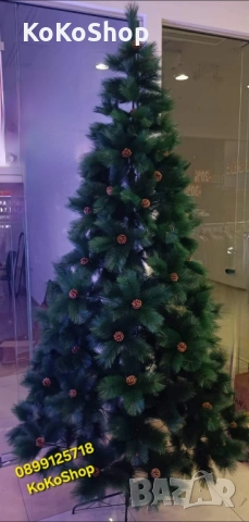 Елха/Изкуствена елха/Коледна елха/Коледна декорация/Коледна украса, снимка 2 - Декорация за дома - 38526708