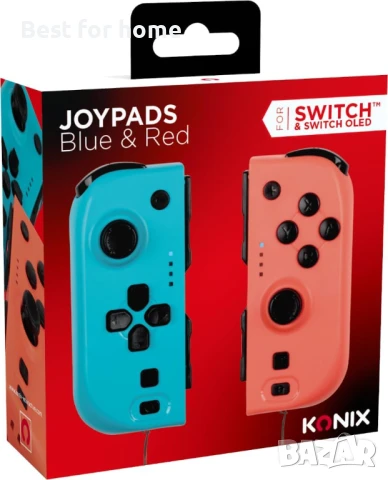 Konix Paire de manettes Joypads за Nintendo Switch и Switch OLED, снимка 7 - Други игри и конзоли - 51322377