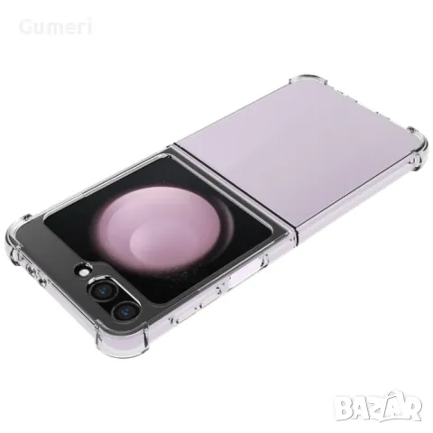 Samsung Galaxy Z Flip6 5G Хибриден Гръб Air - 2 Части, снимка 4 - Калъфи, кейсове - 47641077
