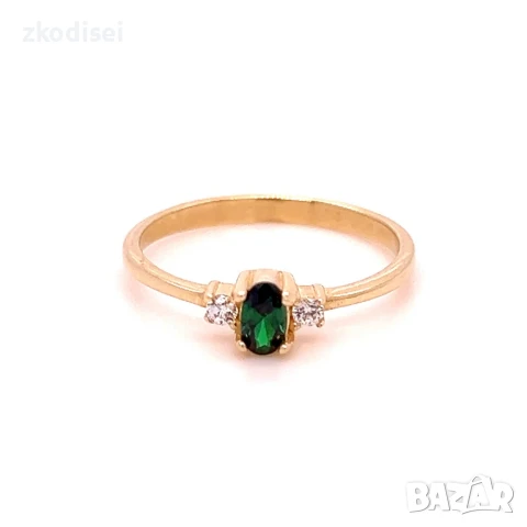 Златен дамски пръстен 1,85гр. 14кр.проба:585 размер:56 модел:32127-4