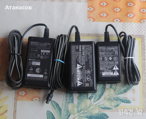 Зарядно - захранване за  видео камера Sony, снимка 5 - Батерии, зарядни - 35011696