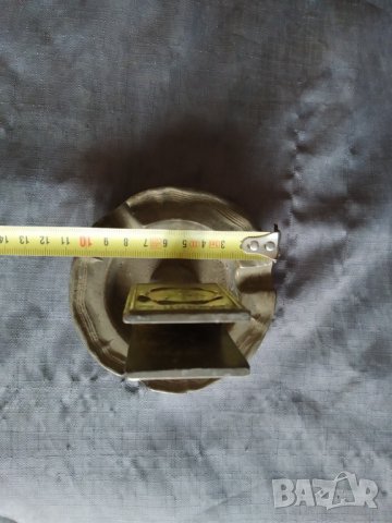 бароков пепелник с кибритник, снимка 3 - Антикварни и старинни предмети - 35599918