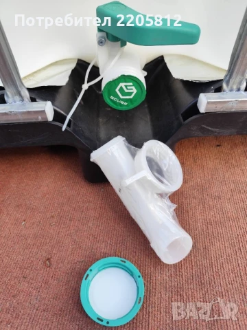 Нов бидон 1000л Кубче , снимка 3 - Бидони, бурета и бъчви - 50851509