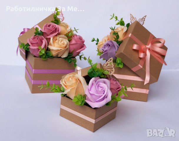 Аранжировки със сапунени рози, снимка 11 - Други - 35978233
